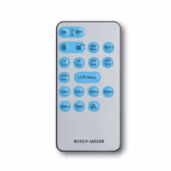 Busch-Jaeger 6800-0-2511, Dispositivo domestico intelligente, IR Wireless, Pulsanti, Ricaricabile, Grigio