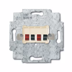 Busch-Jaeger 0248/02-101, 4 modulo/moduli, Metallico, 71 mm, 71 mm