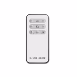 Busch-Jaeger 6800-0-2584, Sistema di sicurezza, IR Wireless, Pulsanti, Ricaricabile, IP40, Bianco