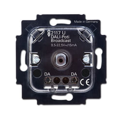 Busch-Jaeger Schalterserien Da Incasso Dimmer Nero