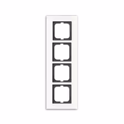 Busch-Jaeger 1754-0-4445, Nero, Bianco, Senza viti, Busch-Jaeger, 107 mm, 320 mm, 1,1 cm