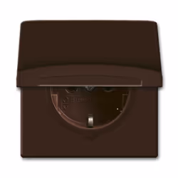 Busch-Jaeger 2064-0-0286, CEE 7/3, 2P+E, Marrone, IP44, 250 V, 16 A