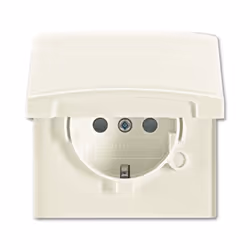 Busch-Jaeger 2064-0-0292, CEE 7/3, 2P+E, Bianco, IP44, 250 V, 16 A