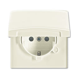 Busch-Jaeger 2064-0-0292 presa energia CEE 7/3 Bianco