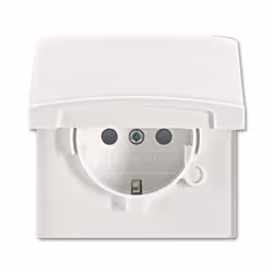 Busch-Jaeger 2064-0-0294, CEE 7/3, 2P+E, Bianco, IP44, 250 V, 16 A