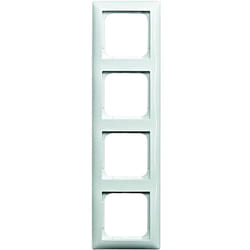 Busch-jaeger - 4 vie Telaio di copertura Busch-balance si Bianco alpino 1724-914 1 pz.