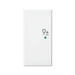 Busch-Jaeger 2CKA006220A0364 supporto per rilevatore e piastra copribase Bianco