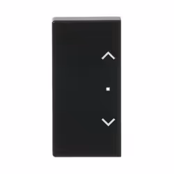 Busch-Jaeger 6232-20-885, Nero, Termoplastica, Senza viti, Busch-Jaeger, Opaco, Frontalino