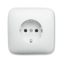 Busch-Jaeger 2013-0-4664 presa energia CEE 7/3 Bianco