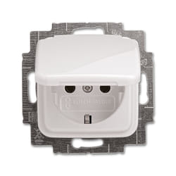 Busch-Jaeger 4011395219201 presa energia Tipo F Bianco