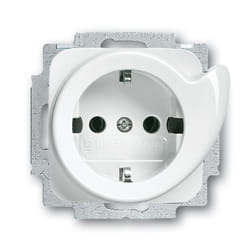 Busch-Jaeger 2011-0-2605 presa energia CEE 7/3 Bianco