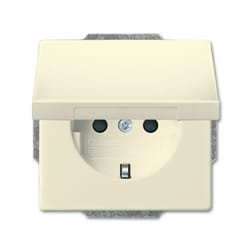 Busch-Jaeger 2018-0-1465 presa energia CEE 7/3 Bianco