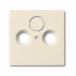 Busch-Jaeger 1743-82, Avorio, Tradizionale, Busch-Jaeger, 0230-0-0250, SAT + TV + Radio, 63 mm