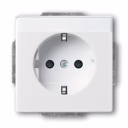Busch-Jaeger 4011395996256, Tipo F, 2P+E, Bianco, 250 V, 16 A