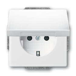 Busch-Jaeger 20 EUK-84 presa energia CEE 7/3 Bianco
