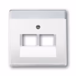 Busch-Jaeger 1710-0-3164, Bianco, Ogni marca, Opaco, 0214, 0215, 0220/12-507, 0221/12-507, 0218, 0217, 54 mm, 54 mm