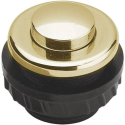 Grothe - 62025 Tasto per campanello 1 parte Oro 12 V/1,5 a