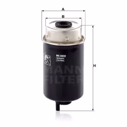 Filtro carburante MANN-FILTER WK 8038
