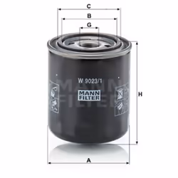 Filtro idraulico, trasmissione MANN-FILTER W 9023/1