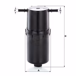 Filtro carburante MANN-FILTER WK 9024