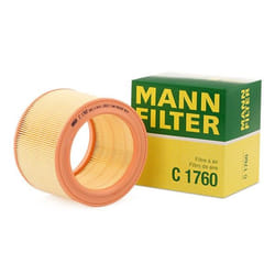 MANN-FILTER C 1760 Filtro aria 123 166 Cartuccia filtro PEUGEOT: 205 II Hatchback, 306 Hatchback, 306 Station Wagon, CITROËN: BX Hatchback