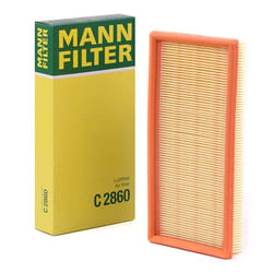 MANN-FILTER C 2860 Filtro aria 42 134 273 Cartuccia filtro VOLKSWAGEN: GOLF 1 Cabriolet, Caddy 1 Pickup, GOLF 1, CHRYSLER: Voyager / Grand Voyager 3