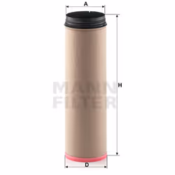 Filtro aria secondaria MANN-FILTER CF 1840
