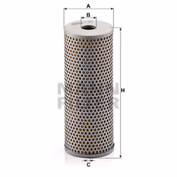 Filtri, idraulica operativa MANN-FILTER H 962