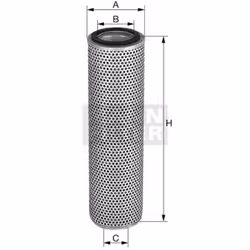 Filtri, idraulica operativa MANN-FILTER HD 15 174/1 x