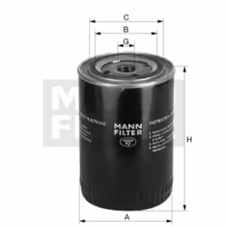 Filtro del liquido di raffreddamento MANN-FILTER WA 940/9