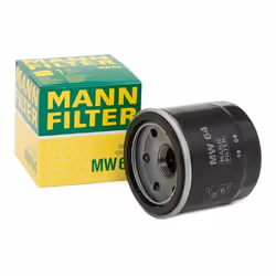 Filtro olio; MANN-FILTER; M20x1.5 con una valvola blocco arretramento Filtro ad avvitamento; 1951533, A218226, 4661289, 15010 ...