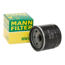 MANN-FILTER MW 64 Filtro olio M20x1.5 con una valvola blocco arretramento Filtro ad avvitamento
