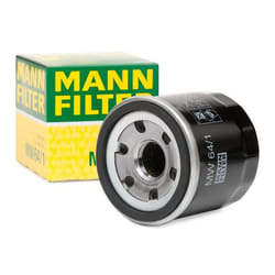 MANN-FILTER MW 64/1 Filtro olio M20x1.5 con una valvola blocco arretramento Filtro ad avvitamento