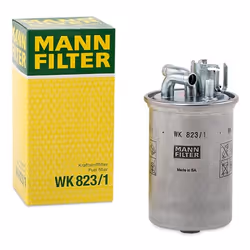 Filtro Carburante; MANN-FILTER; Filtro per condotti/circuiti 12 12; per AUDI, VOLKSWAGEN, SKODA, VW; 057127401A, 057127435D,  ...