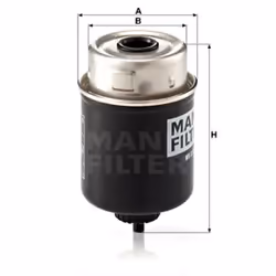 Filtro carburante MANN-FILTER WK 8100