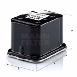 Filtro carburante MANN-FILTER WK 8106