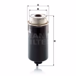 Filtro carburante MANN-FILTER WK 8161