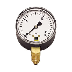Schneider Airsystems - Manometro mm-s 50-10b G1/4 Campo di misura 0-10 bar Custodia 50 mm verticale DGKE670031