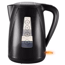 Unold 18555, 1,7 L, 2150 W, Nero, Plastica, Indicatore del livello dell'acqua, Senza filo