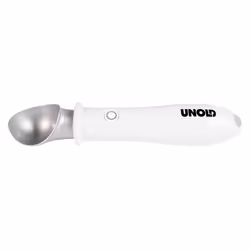 Unold 488990, Porzionatore per gelato, Plastica, Acciaio inox, Bianco, Foro di sospensione, 210 mm, 4 mm