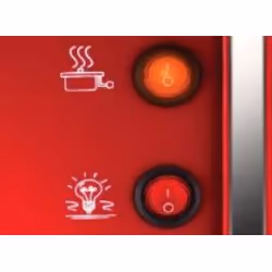 Unold 48535 macchina per popcorn Rosso, Argento 300 W - Vista aggiuntiva 5