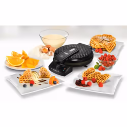 Unold 48235 piastra per waffle 1 waffle 1200 W Nero, Acciaio inox - Vista aggiuntiva 7
