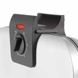 Unold 48241 piastra per waffle 2 waffle 1300 W Nero, Argento - Vista aggiuntiva 4