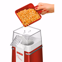 Unold Classic macchina per popcorn Rosso, Argento, Bianco 900 W - Vista aggiuntiva 5