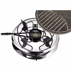 Unold 48726 griglia per raclette 8 persona(e) 1300 W Nero, Acciaio inox - Vista aggiuntiva 5