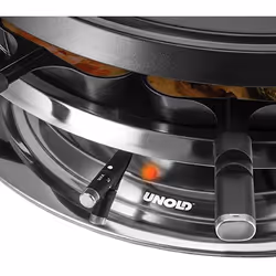 Unold 48726 griglia per raclette 8 persona(e) 1300 W Nero, Acciaio inox - Vista aggiuntiva 6
