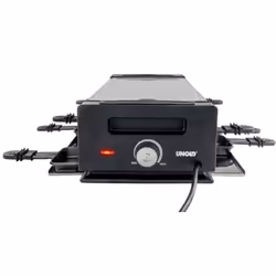 Unold 48730 griglia per raclette 8 persona(e) 1200 W Nero, Acciaio inox - Vista aggiuntiva 4