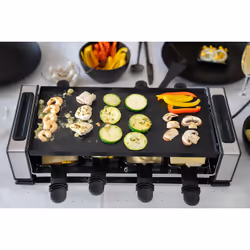 Unold 48730 griglia per raclette 8 persona(e) 1200 W Nero, Acciaio inox - Vista aggiuntiva 7
