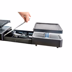Unold 48755 griglia per raclette 8 persona(e) 1300 W Nero - Vista aggiuntiva 7