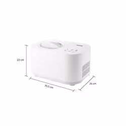 Unold 48820 macchina per gelato Gelatiera compressore 1 L 135 W Bianco - Vista aggiuntiva 6